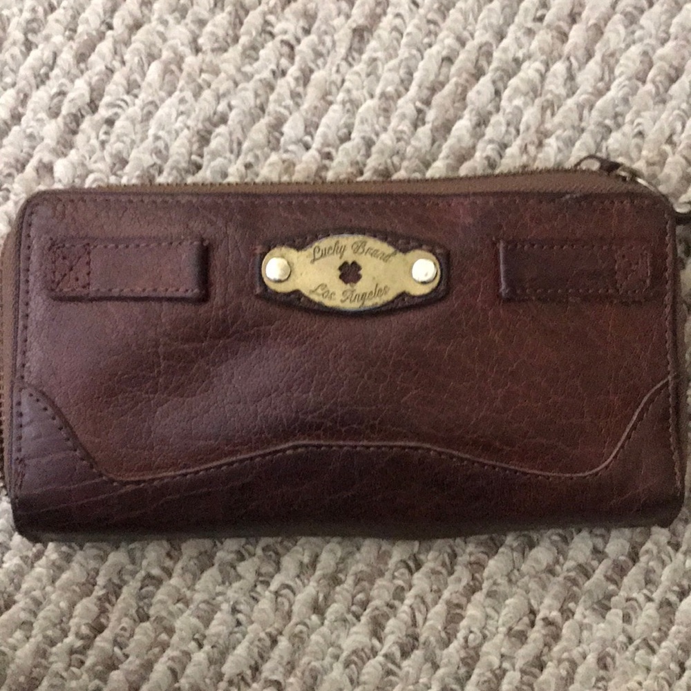 Lucky Brand Double Zipper Wallet